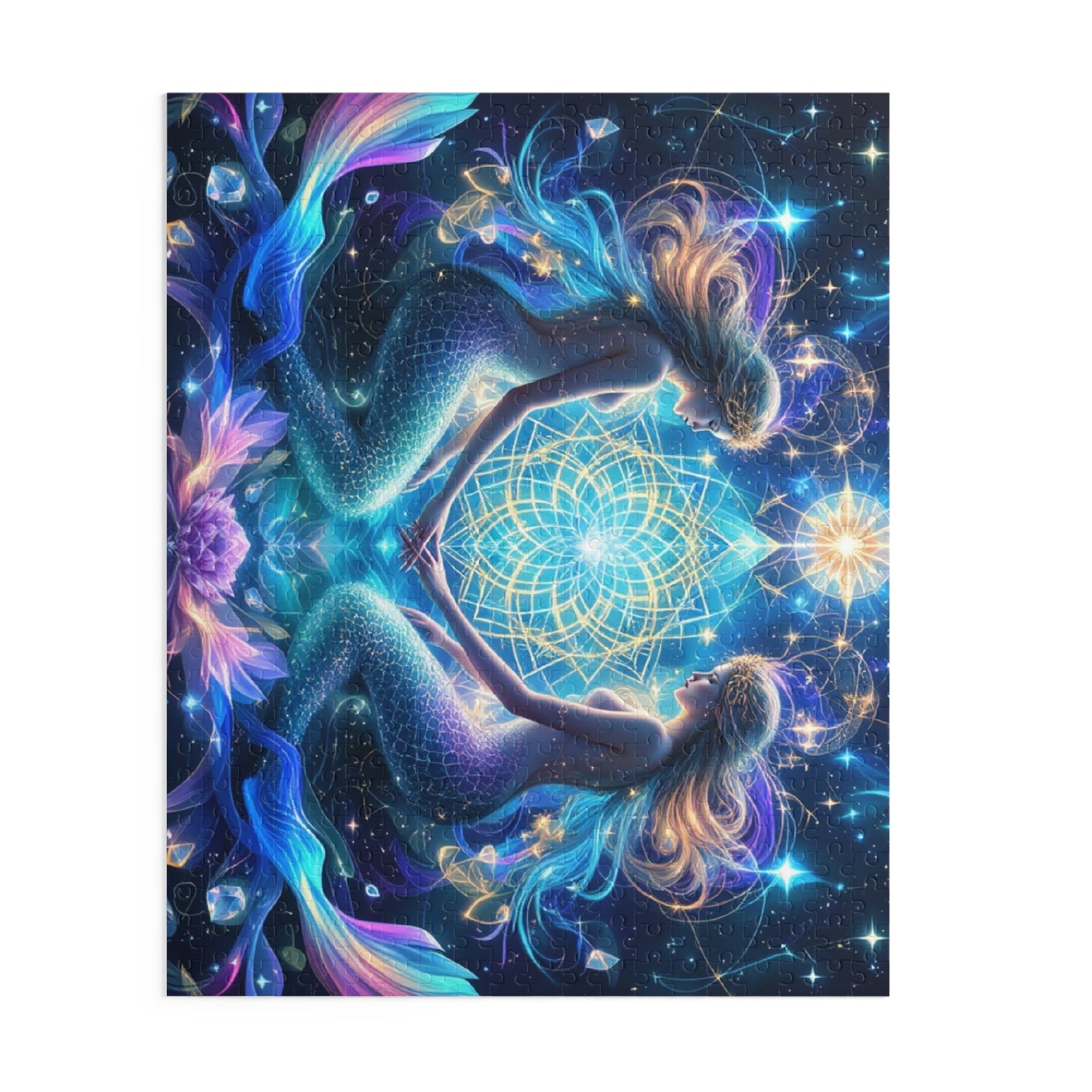 Mermaid Magic Puzzle | 120-500 Pieces | Hippsey Creations