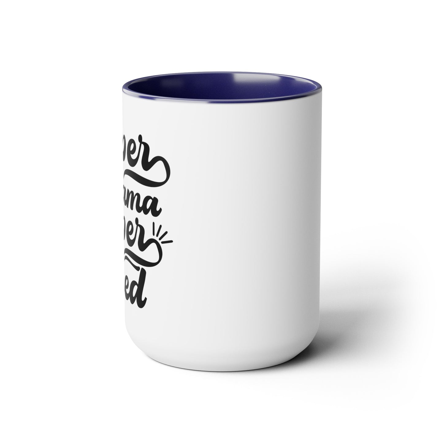 Super Mama Super tired Coffee Mugs, 15oz - Hippsey Creations