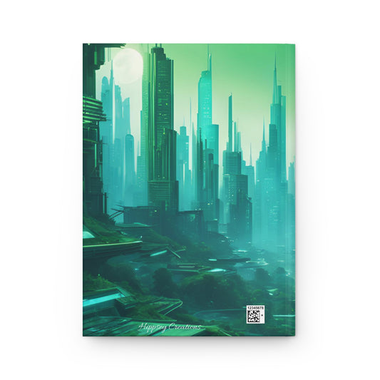 Verdant Metropolis Hardcover Journal | 5x8 150 Pages | Hippsey Creations