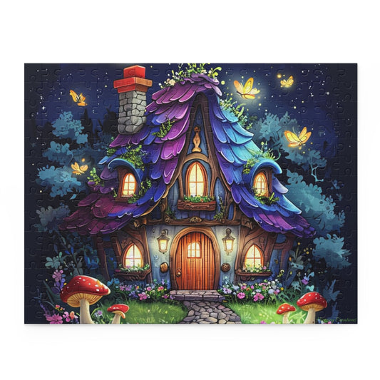Whimsical Cottage Puzzle | 120-500 Pieces | Hippsey Creations