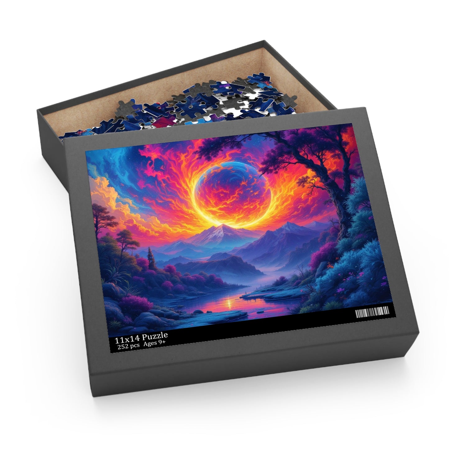 Vibrant Sunset Puzzle | 120-500 Pieces | Hippsey Creations