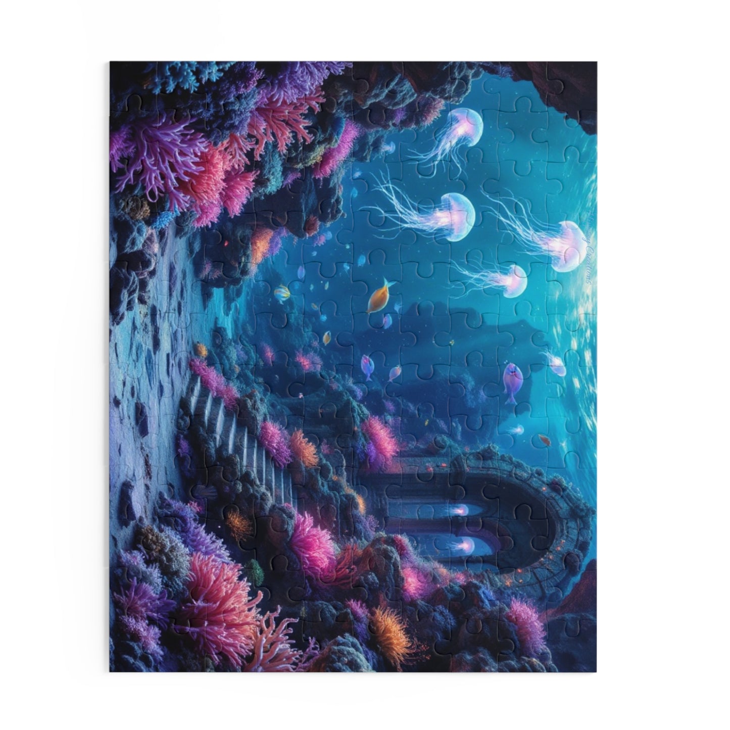 Underwater Serenity Puzzle | 120-500 Pieces | Hippsey Creations