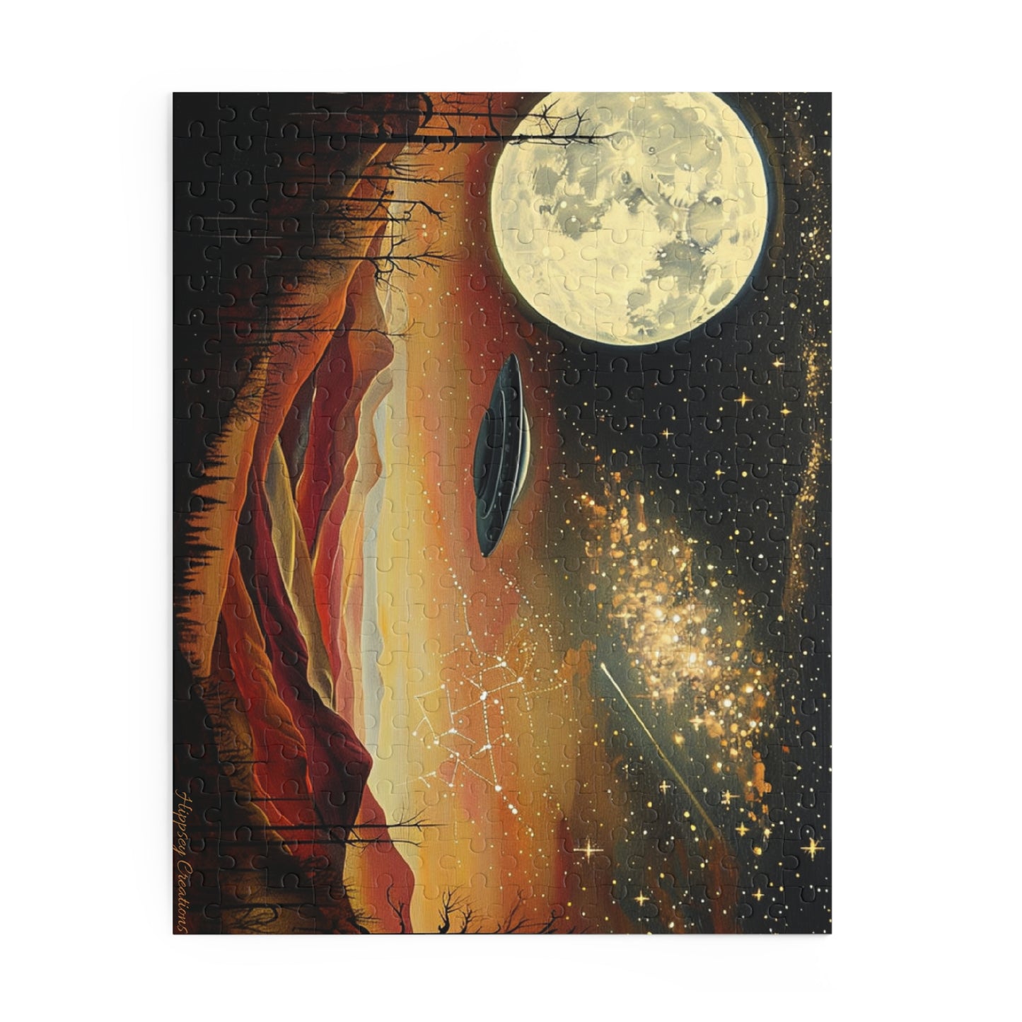 Cosmic Night Puzzle | 120-500 Pieces | Hippsey Creations