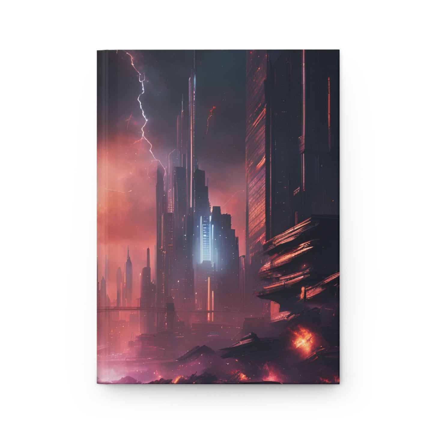 Neon Noir Hardcover Journal | 5x8 150 Pages | Hippsey CreationsDesign