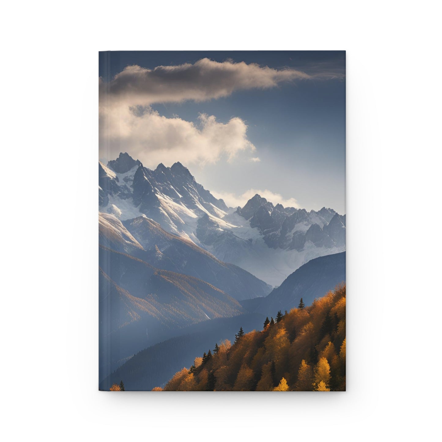 Alpine Peaks Hardcover Journal | 5x8 150 Pages | Hippsey Creations