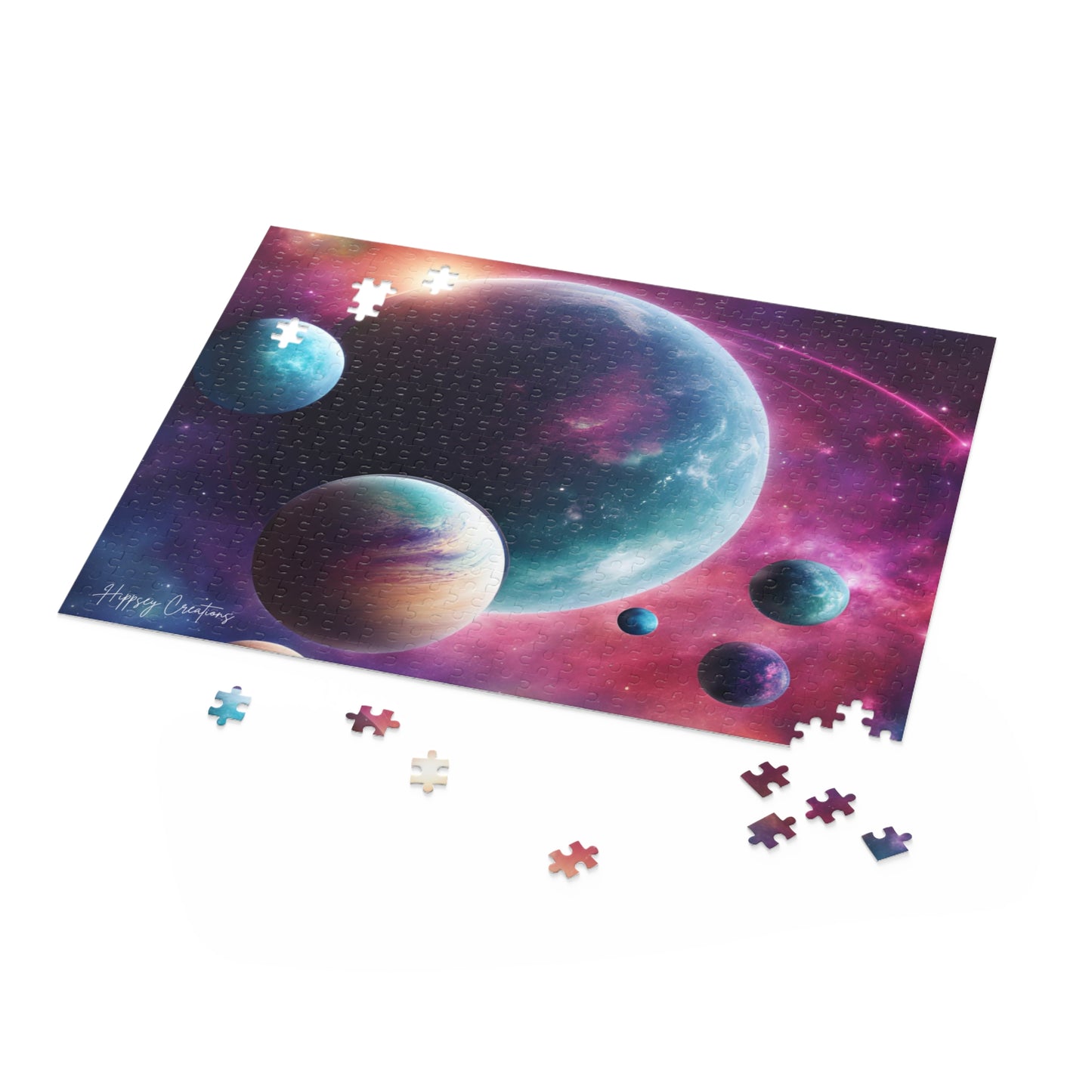 Stellar Spectrum Puzzle - A Vibrant Celestial Adventure