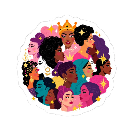 Queens Unite Sticker | Kiss-Cut Design | Hippsey Creations