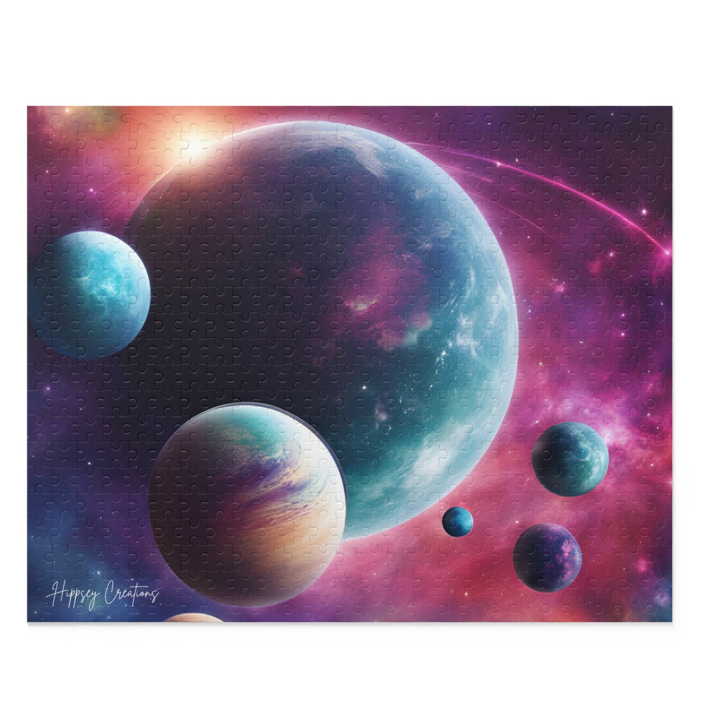 Stellar Spectrum Puzzle - A Vibrant Celestial Adventure