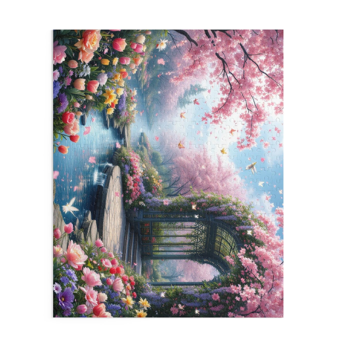 Spring Blossom Puzzle | 120-500 Pieces | Hippsey Creations