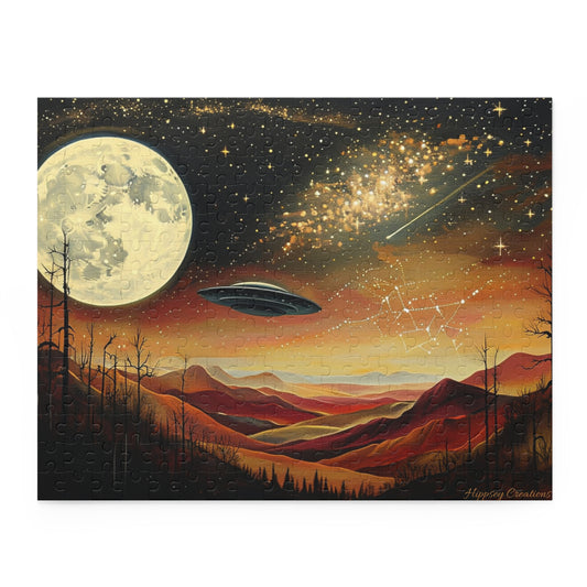 Cosmic Night Puzzle | 120-500 Pieces | Hippsey Creations