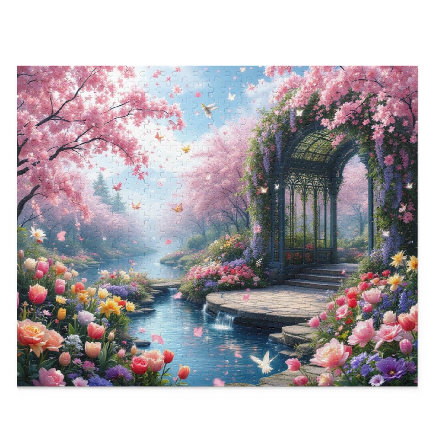 Spring Blossom Puzzle | 120-500 Pieces | Hippsey Creations