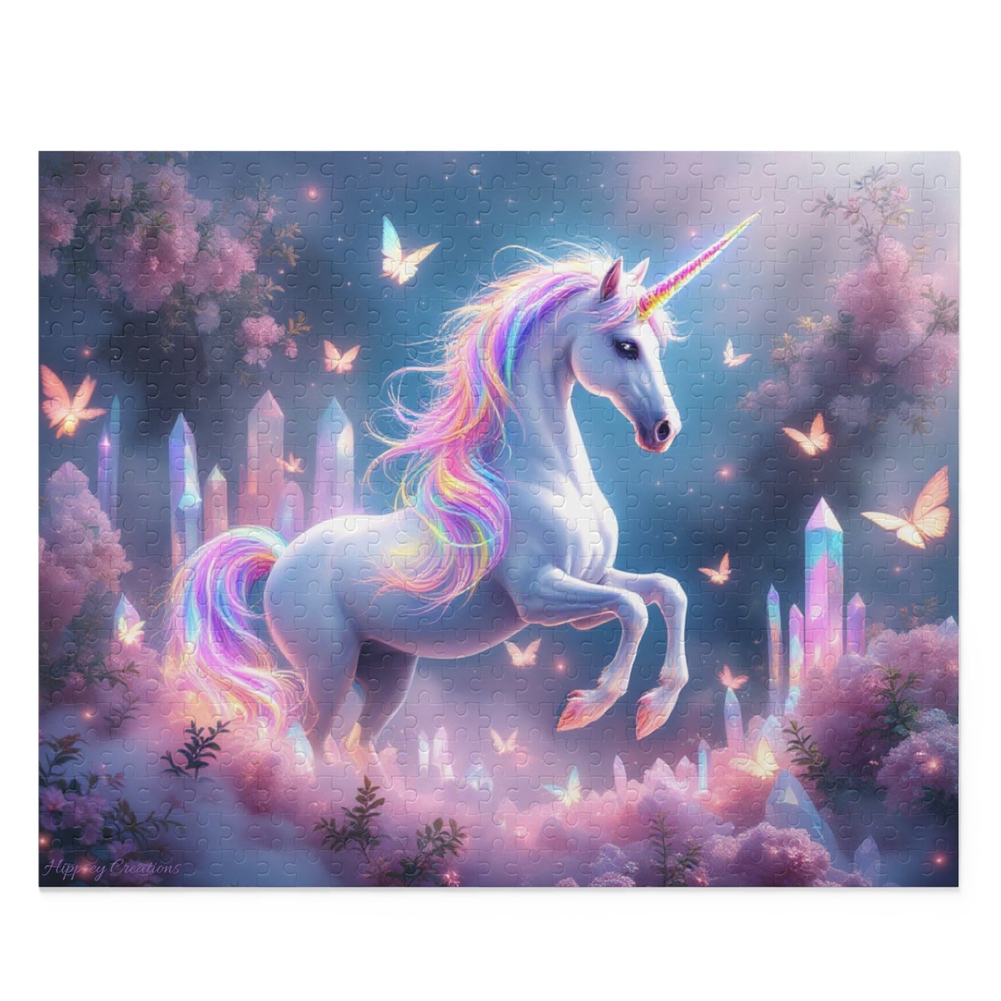 Magical Unicorn Puzzle | 120-500 Pieces | Hippsey Creations