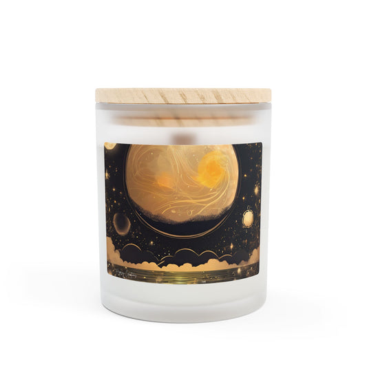 Cosmic Dreams Wooden Wick Candle | 11oz Coconut-Soy | Hippsey Creationss