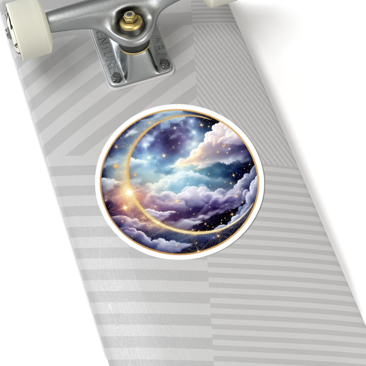 Moonlit Galaxy Sticker | Kiss-Cut Design | Hippsey Creations