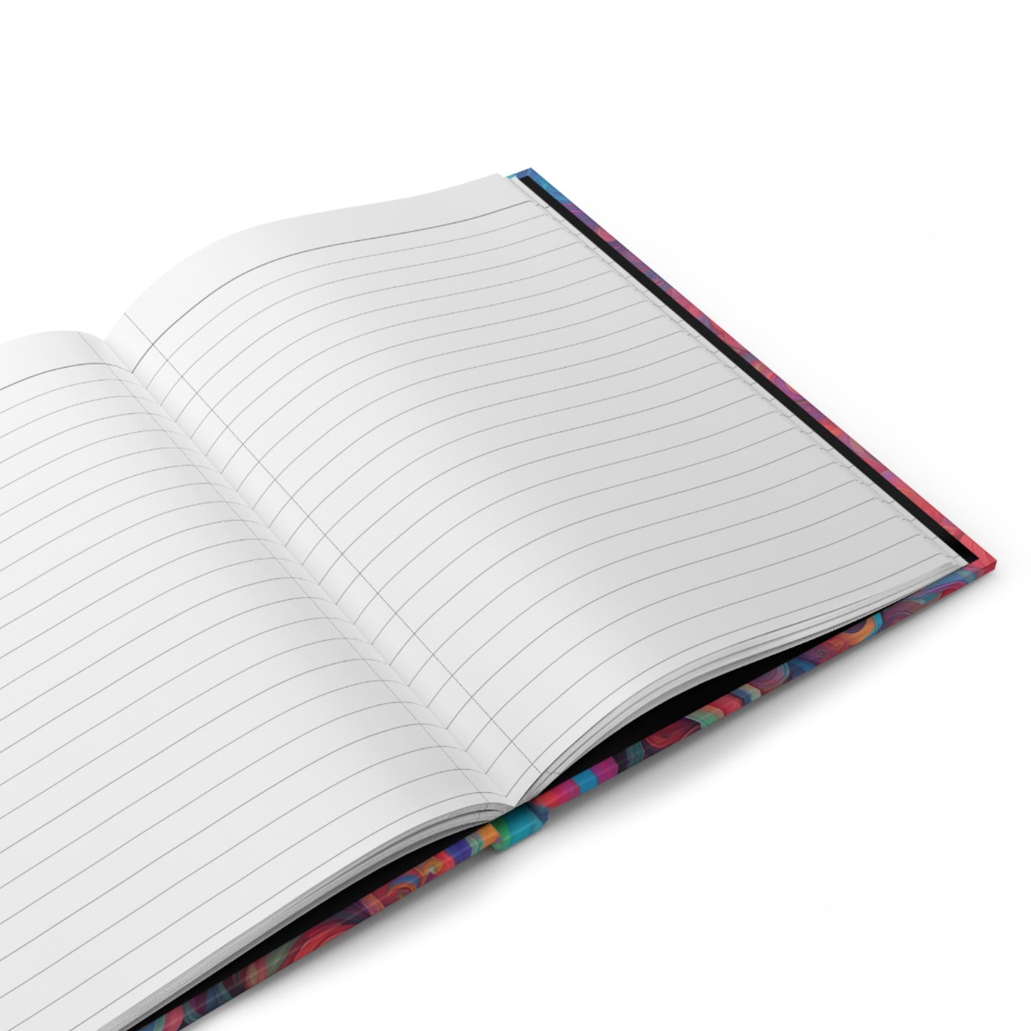 Fusion Whirl Hardcover Journal - Hippsey Creations