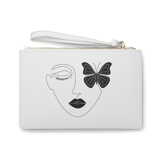 Wife Mom Boss Clutch Bag | Vegan Leather | Hippsey Creations