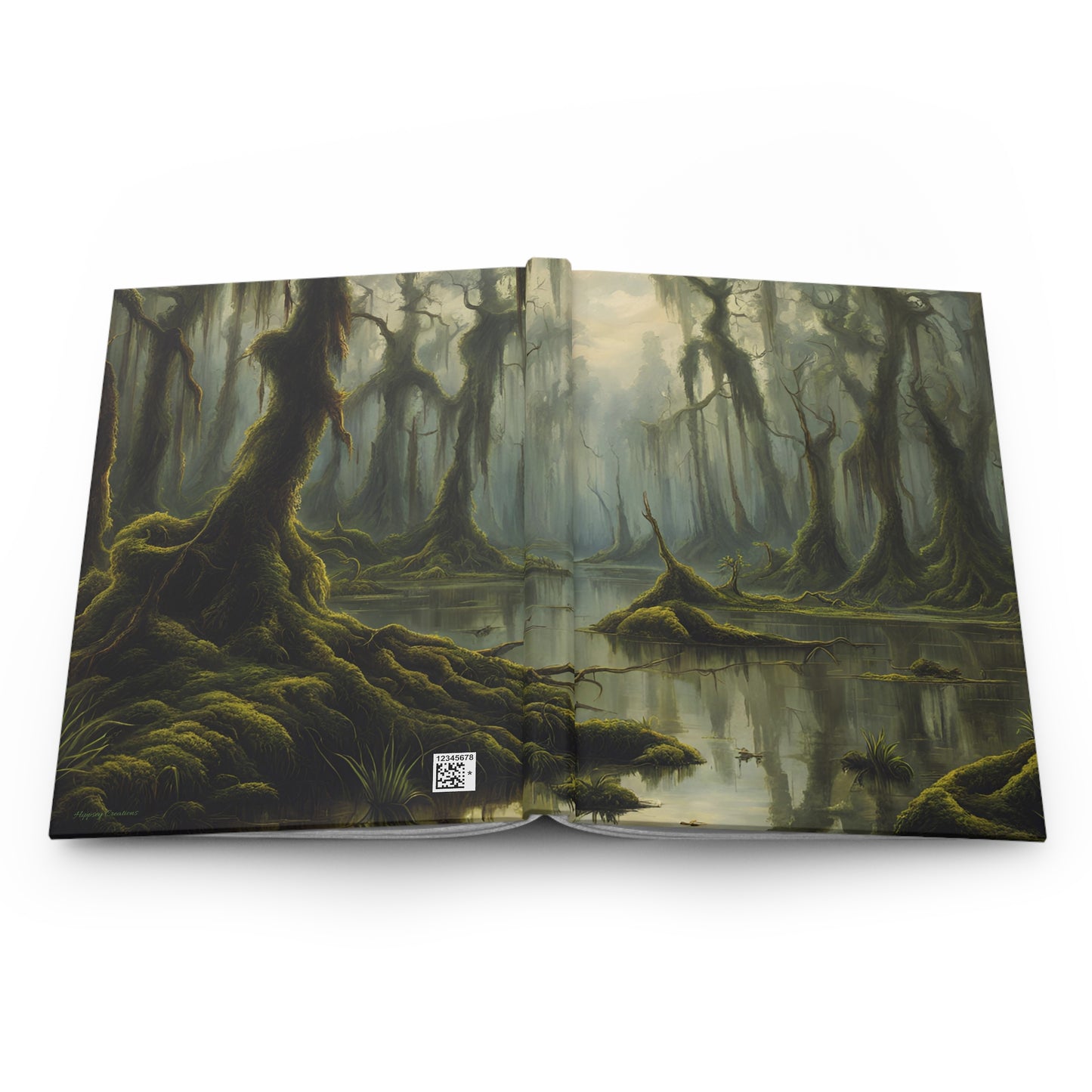 Bayou Mist Hardcover Journal | 5x8 150 Pages | Hippsey Creations