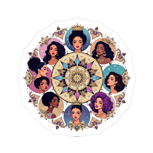 Diverse Beauty Sticker | Kiss-Cut Design | Hippsey Creations