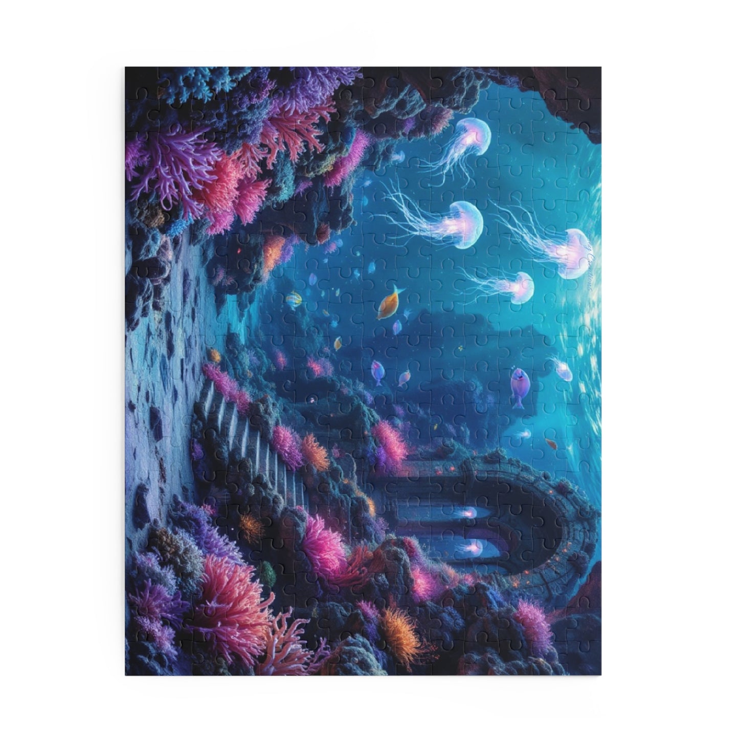 Underwater Serenity Puzzle | 120-500 Pieces | Hippsey Creations
