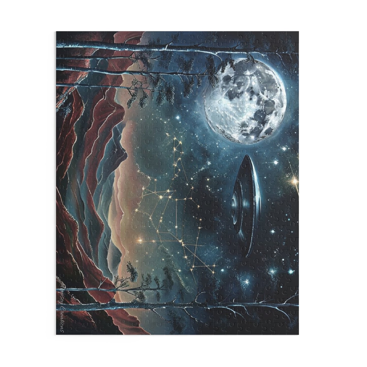 Starlit Dreams Puzzle | 120-500 Pieces | Hippsey Creations