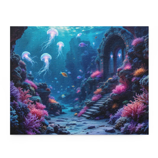 Underwater Serenity Puzzle | 120-500 Pieces | Hippsey Creations