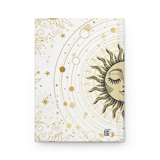 Celestial Magic Hardcover Journal - Hippsey Creations