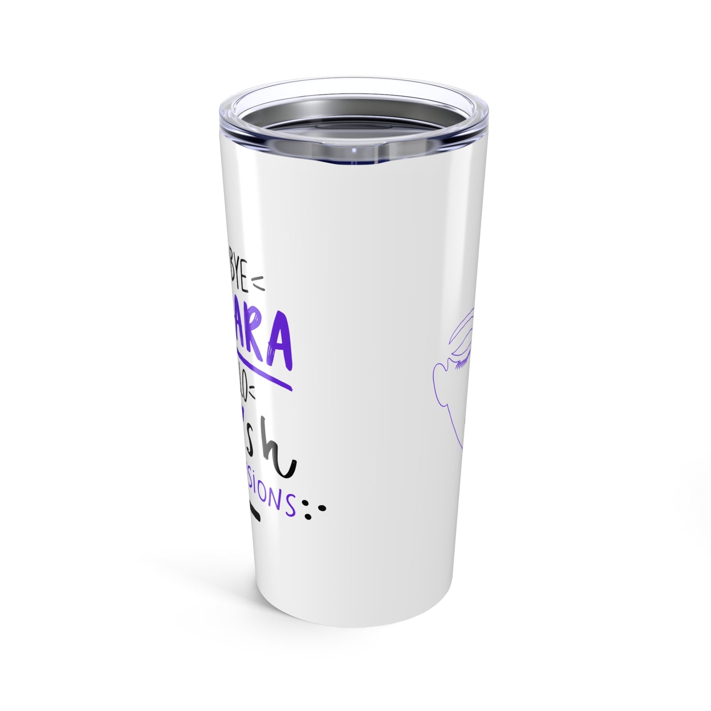 Plum Professional - Goodbye Mascara Hello Lash Extensions 20oz Tumbler