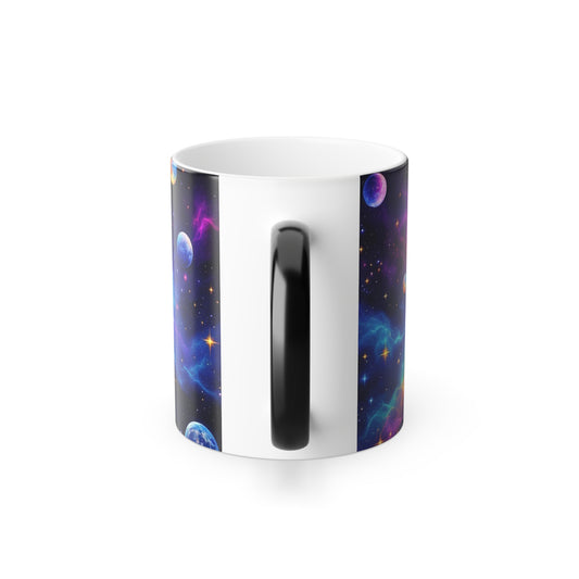 Aurora Dreams Color-Changing Mug | Celestial Magic Reveal | Hippsey Creations