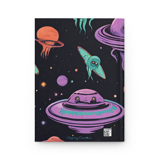 Beyond the Cosmos Hardcover Journal | 5x8 150 Pages | Hippsey Creations