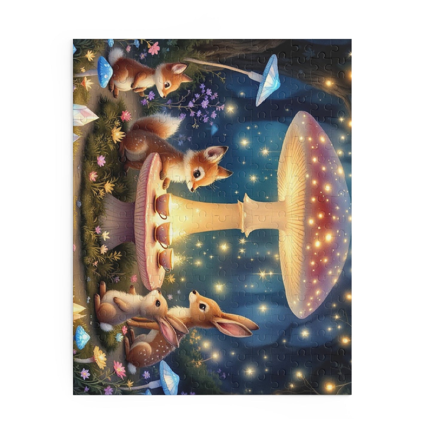 Enchanting Forest Creatures Puzzle | 120-500 Pieces | Hippsey Creations