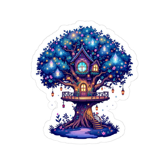 Enchanted Teacup Sticker | Kiss-Cut Design | Hippsey Creations