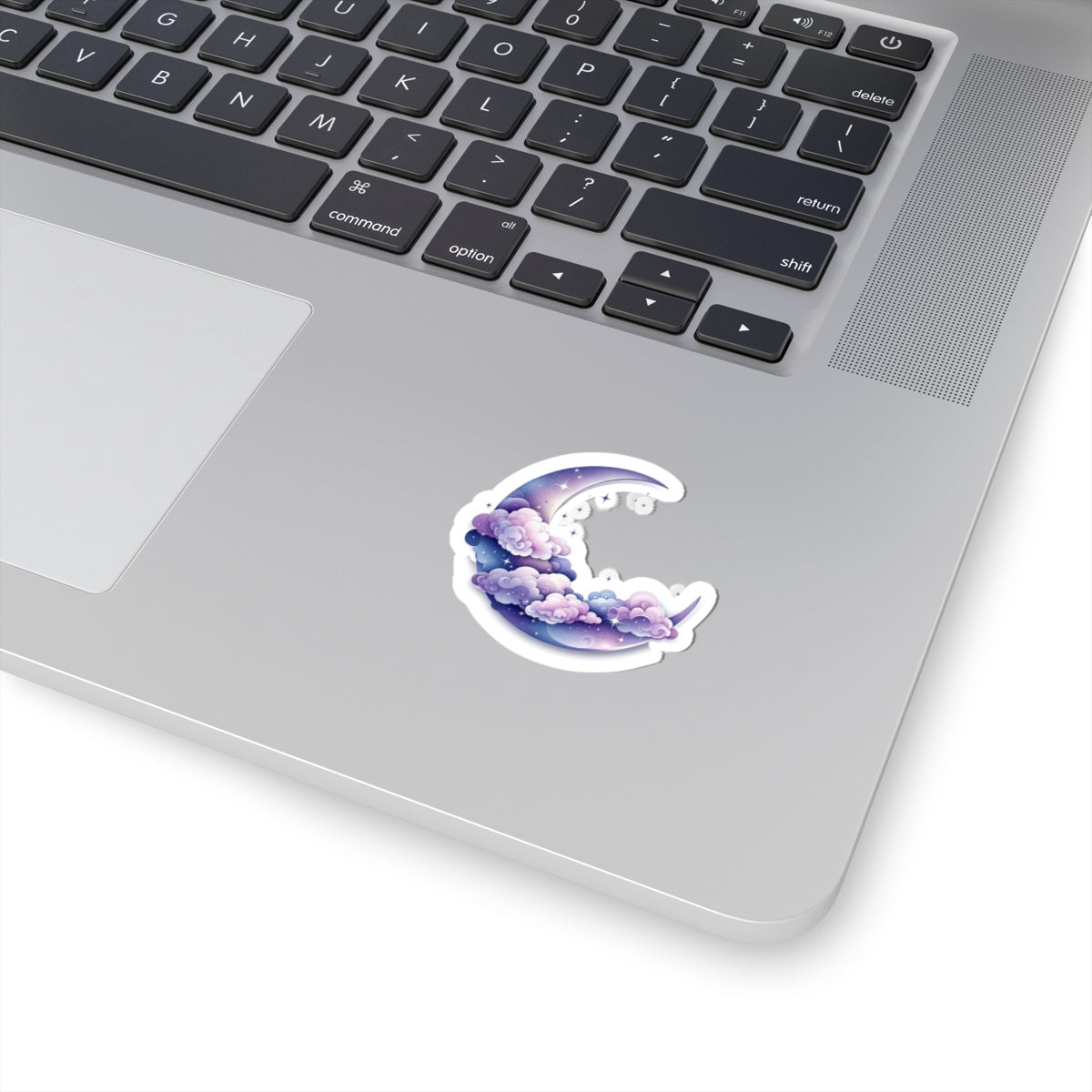 Cosmic Moon Sticker | Kiss-Cut Design | Hippsey Creations