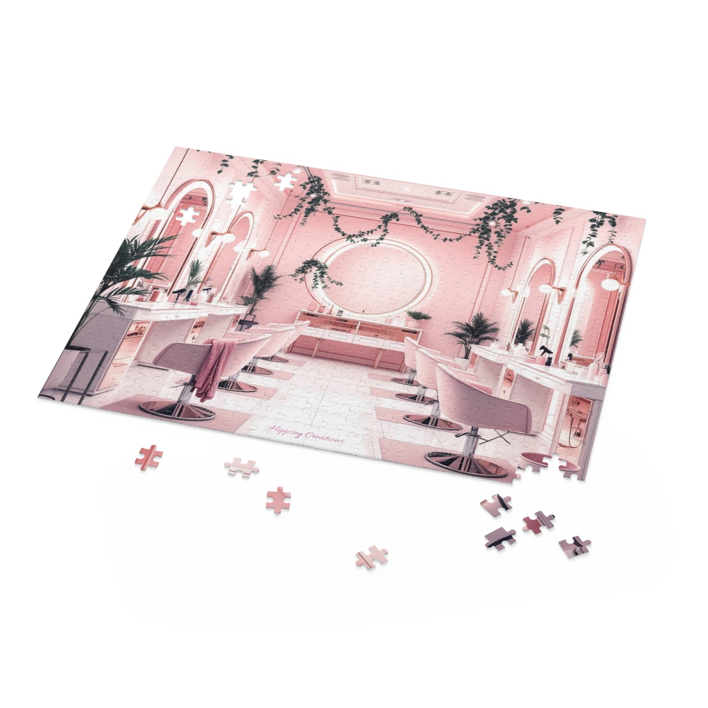 Beauty Salon Dreams Puzzle | 120-500 Pieces | Hippsey Creations