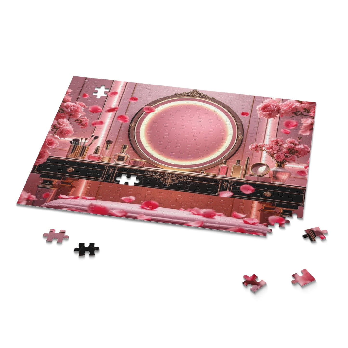 Elegant Floral Beauty Puzzle | 120-500 Pieces | Hippsey Creations