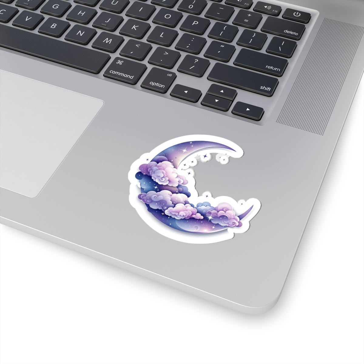 Cosmic Moon Sticker | Kiss-Cut Design | Hippsey Creations