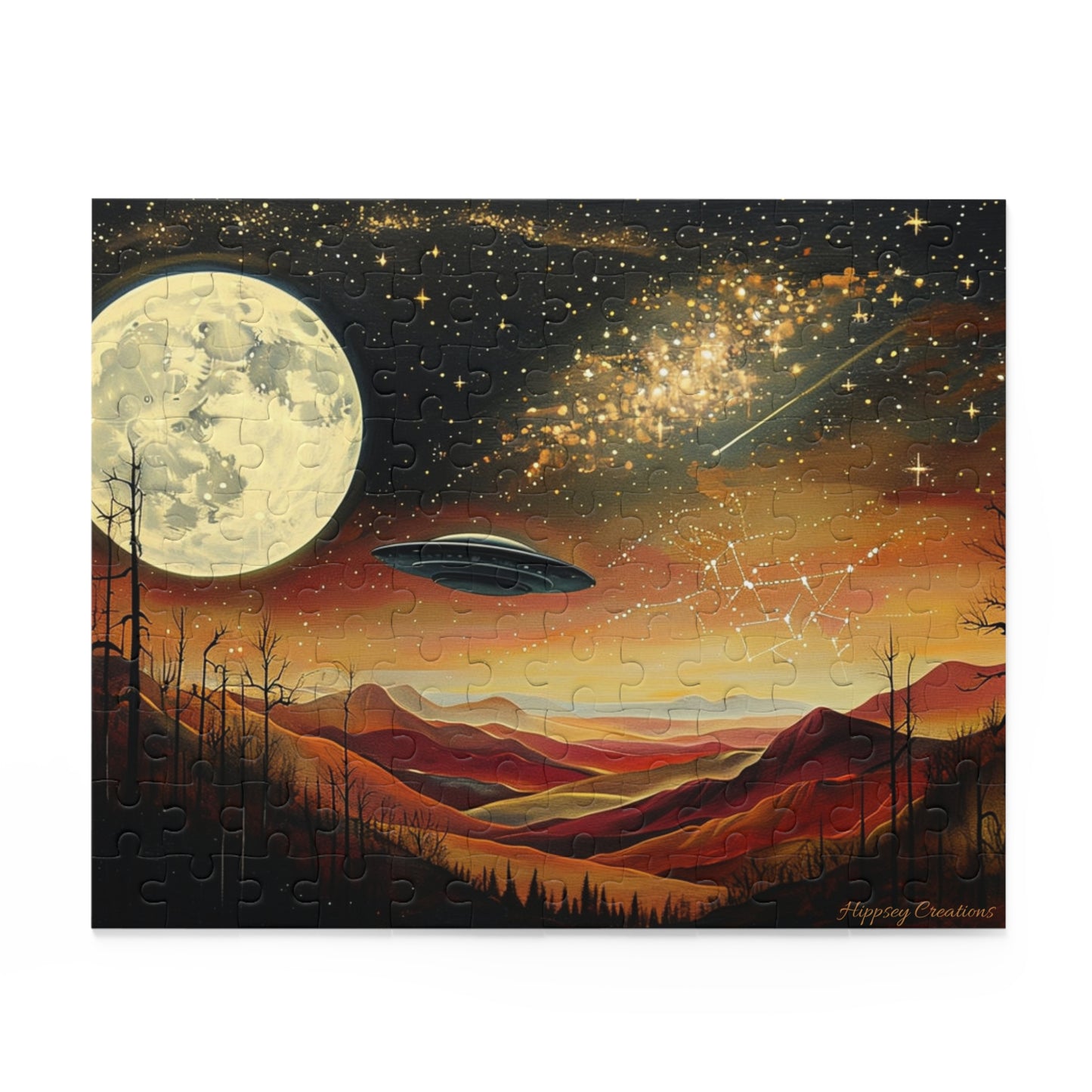 Cosmic Night Puzzle | 120-500 Pieces | Hippsey Creations