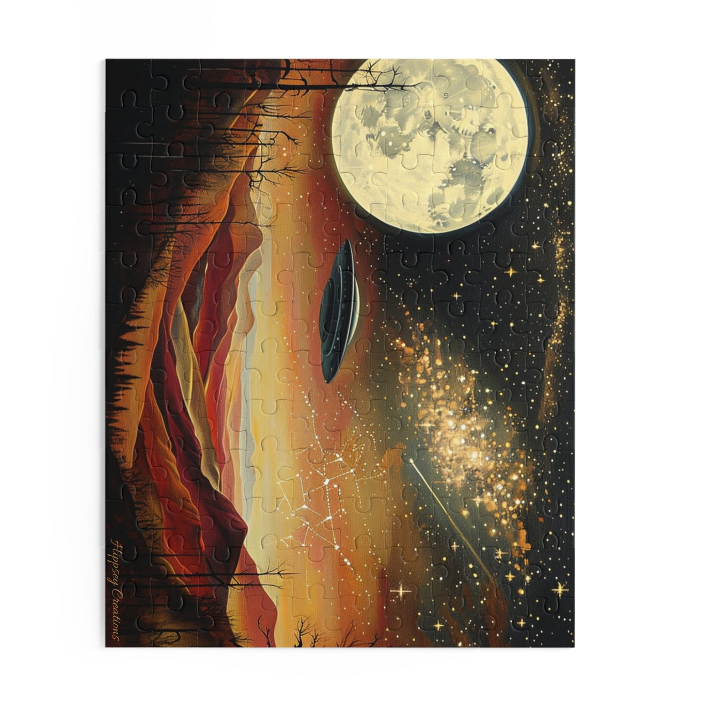Cosmic Night Puzzle | 120-500 Pieces | Hippsey Creations