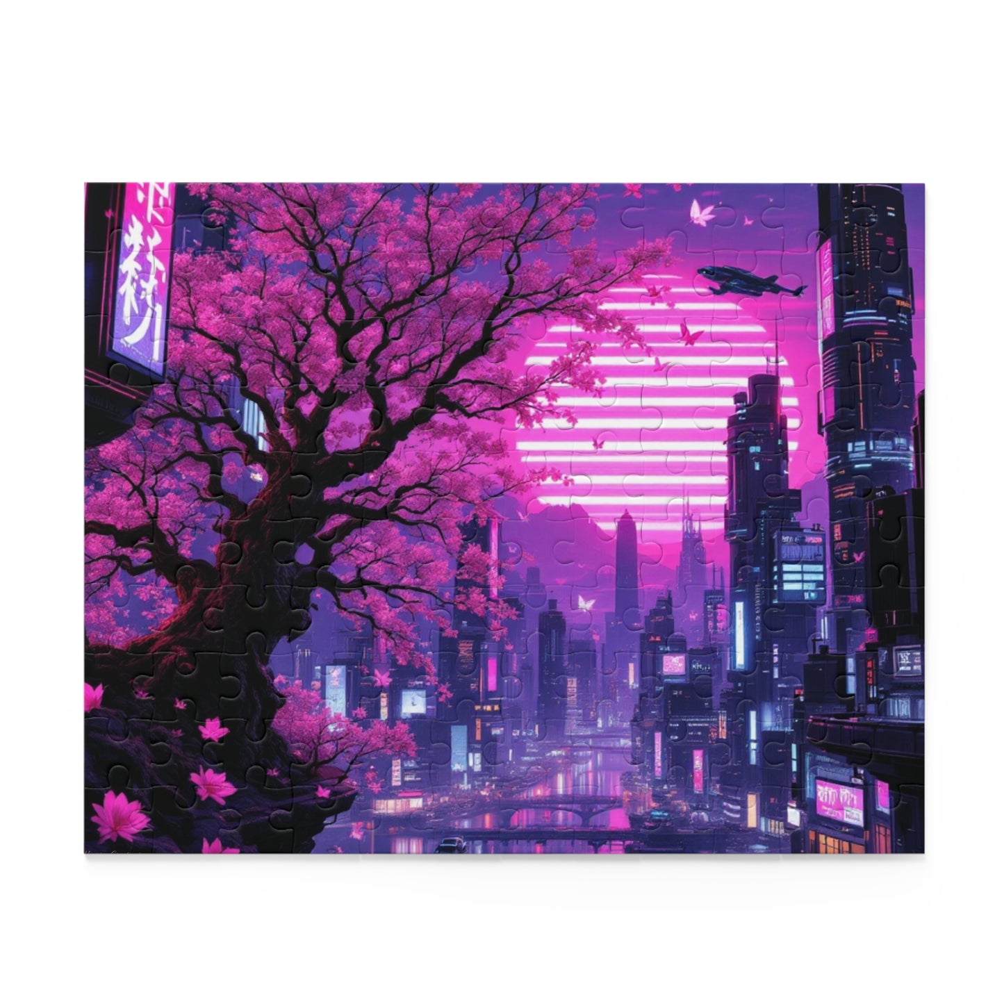 Dreamy Cityscape Puzzle | 120-500 Pieces | Hippsey Creations