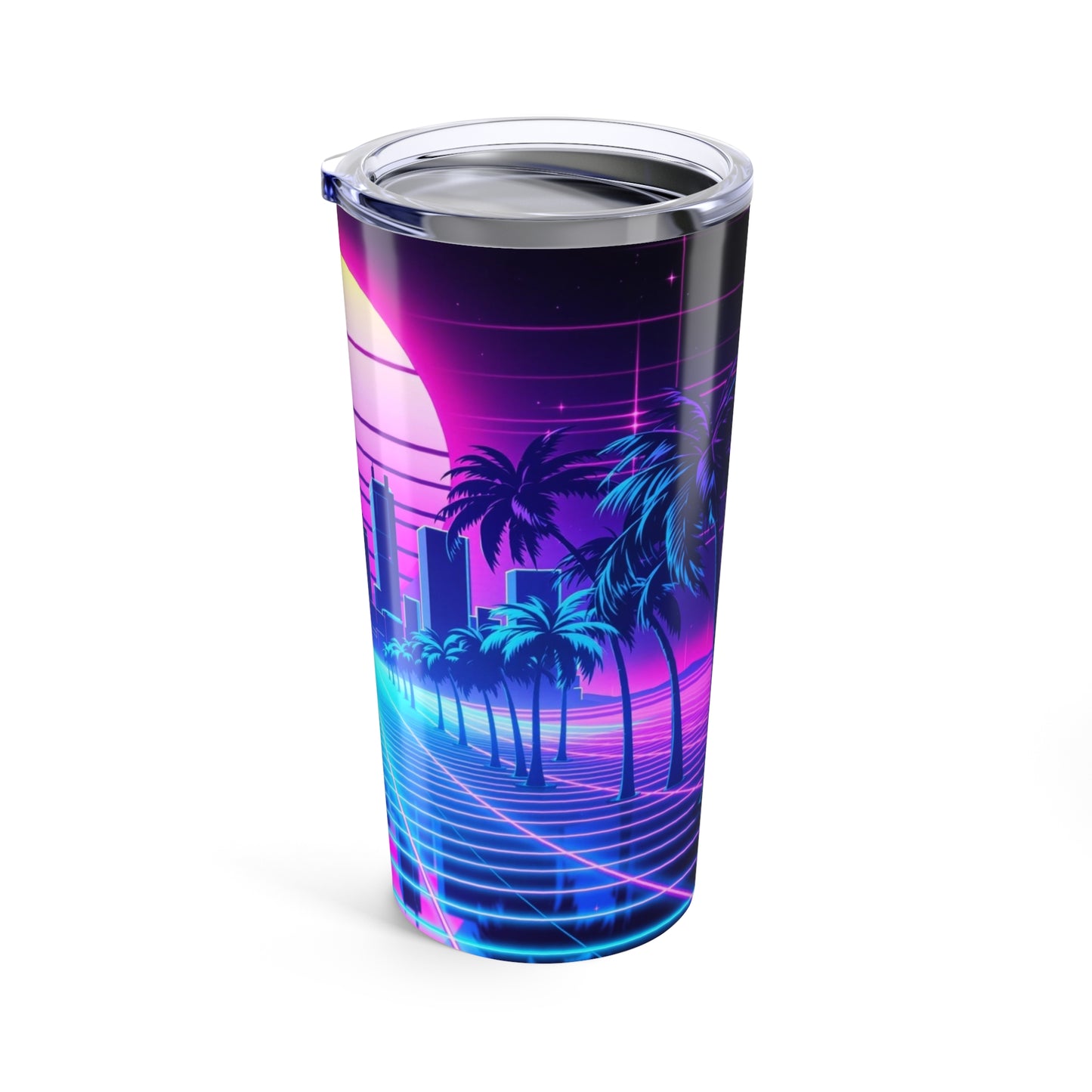 Electric Dreams Tumbler | 20oz Retro Tech | Hippsey Creations