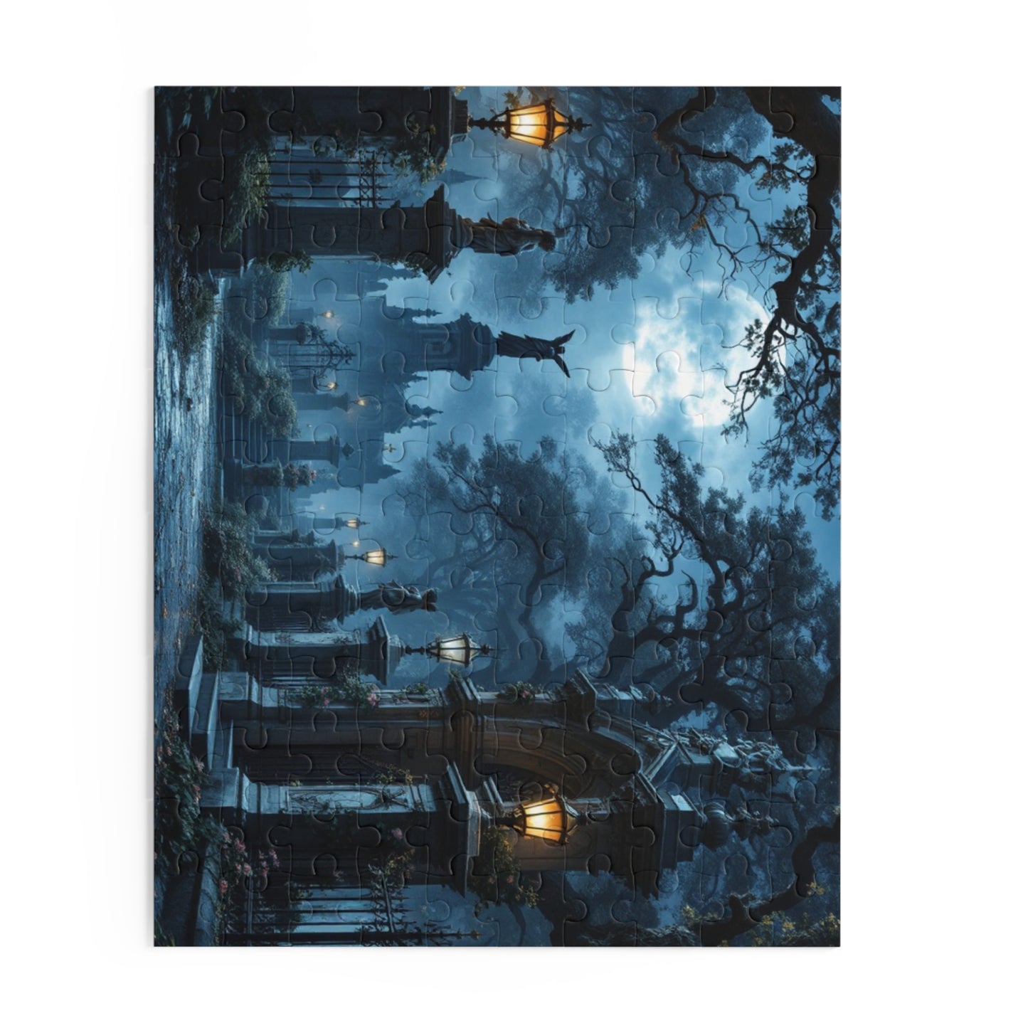 Moonlit Memorial Puzzle | 120-500 Pieces | Hippsey Creations