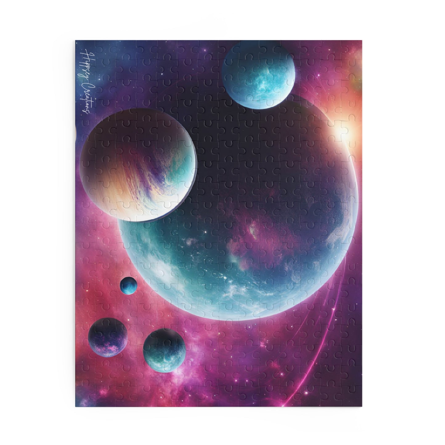 Stellar Spectrum Puzzle - A Vibrant Celestial Adventure