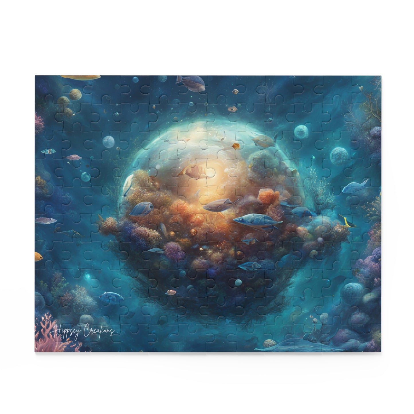 Marine Mysteries Puzzle | 120-500 Pieces | Hippsey Creations