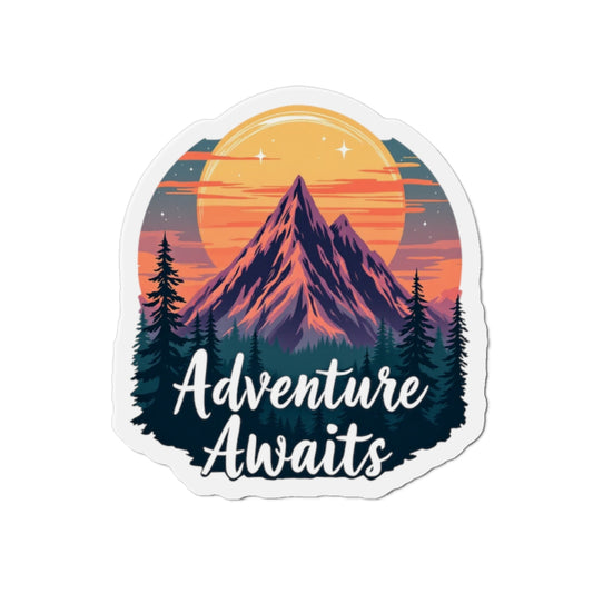 Wanderlust Calls Magnet | Die-Cut Decal | Hippsey Creations