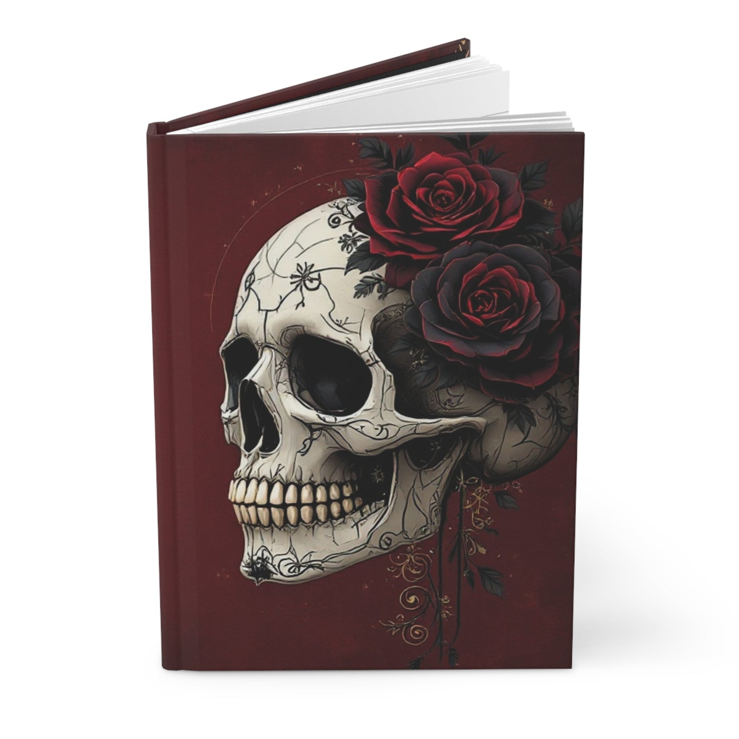 Dark Elegance Hardcover Journal | 5x8 150 Pages | Hippsey Creations