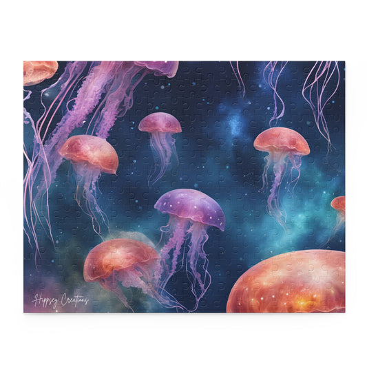 Jellyfish Journey Puzzle | 120-500 Pieces | Hippsey Creations
