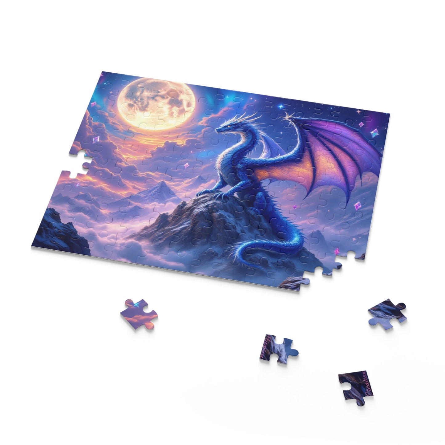 Mystical Dragon Puzzle | 120-500 Pieces | Hippsey Creations