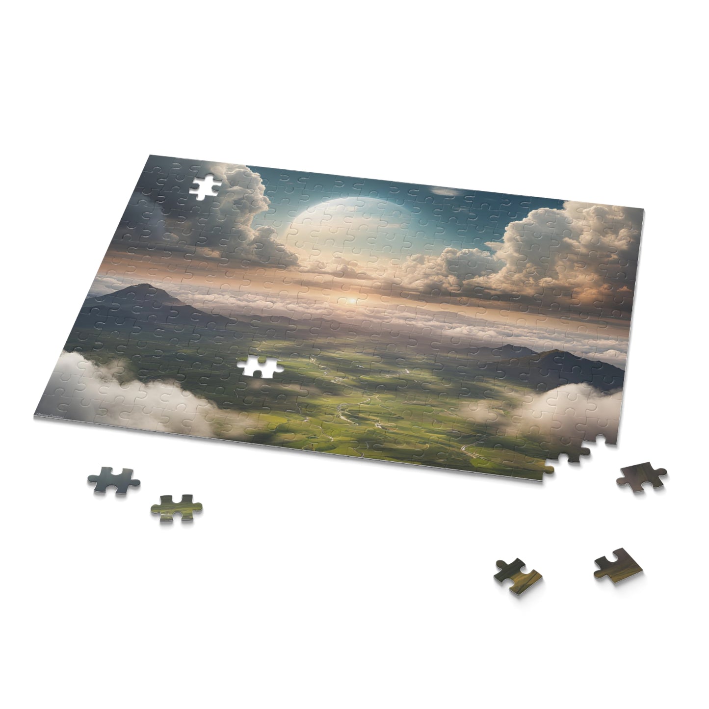 Serene Landscape Puzzle | 120-500 Pieces | Hippsey Creations