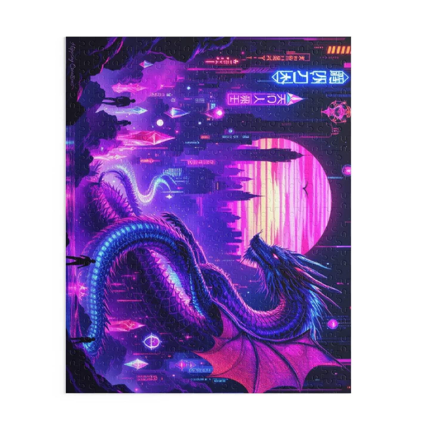 Dragon Magic Puzzle | 120-500 Pieces | Hippsey Creations