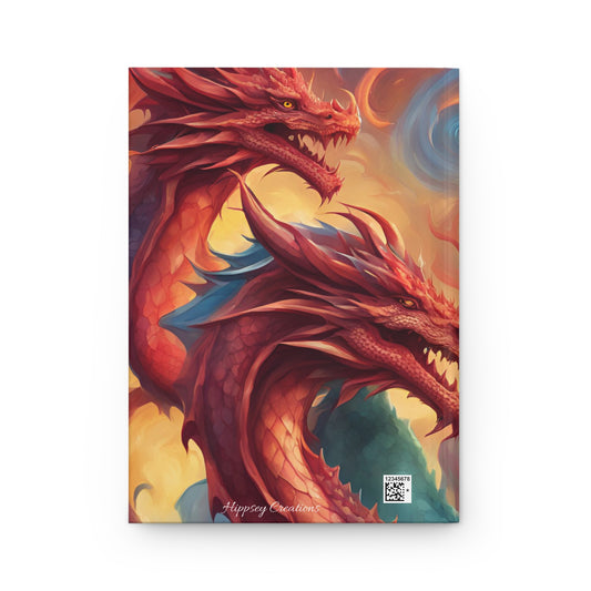 Dragon Dreams Hardcover Journal | 5x8 150 Pages | Hippsey Creations