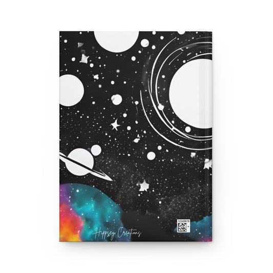 Planetary Ponderings Hardcover Journal | 5x8 150 Pages | Hippsey Creations